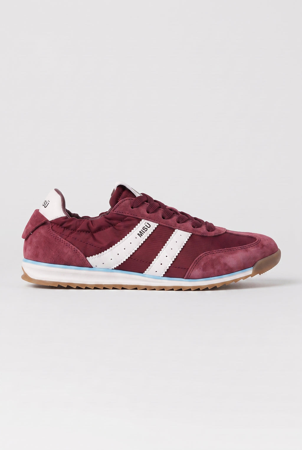 MISÜ 01 - Burgundy/White