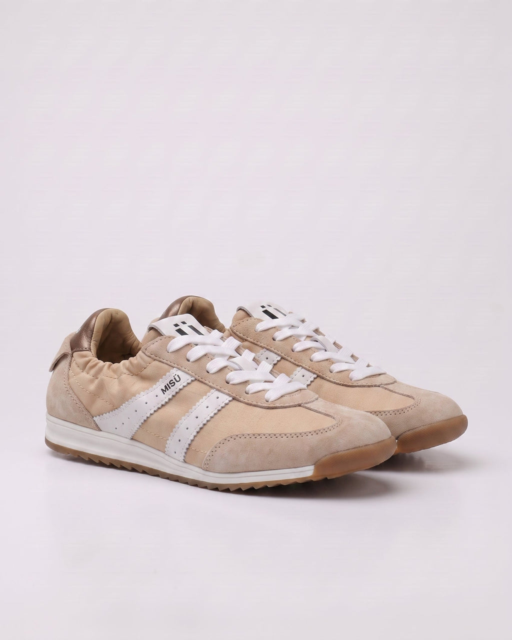 MISÜ 01 - Beige/White