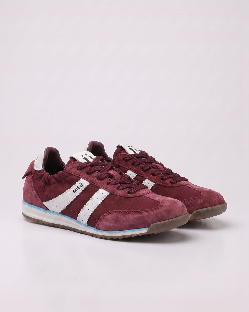 MISÜ 01 - Burgundy/White