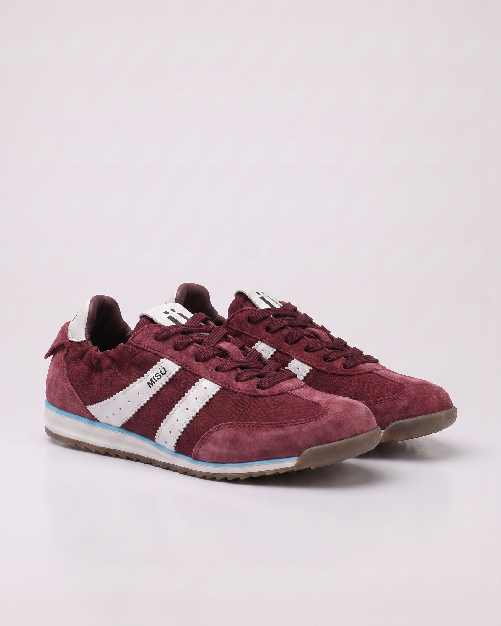 MISÜ 01 - Burgundy/White