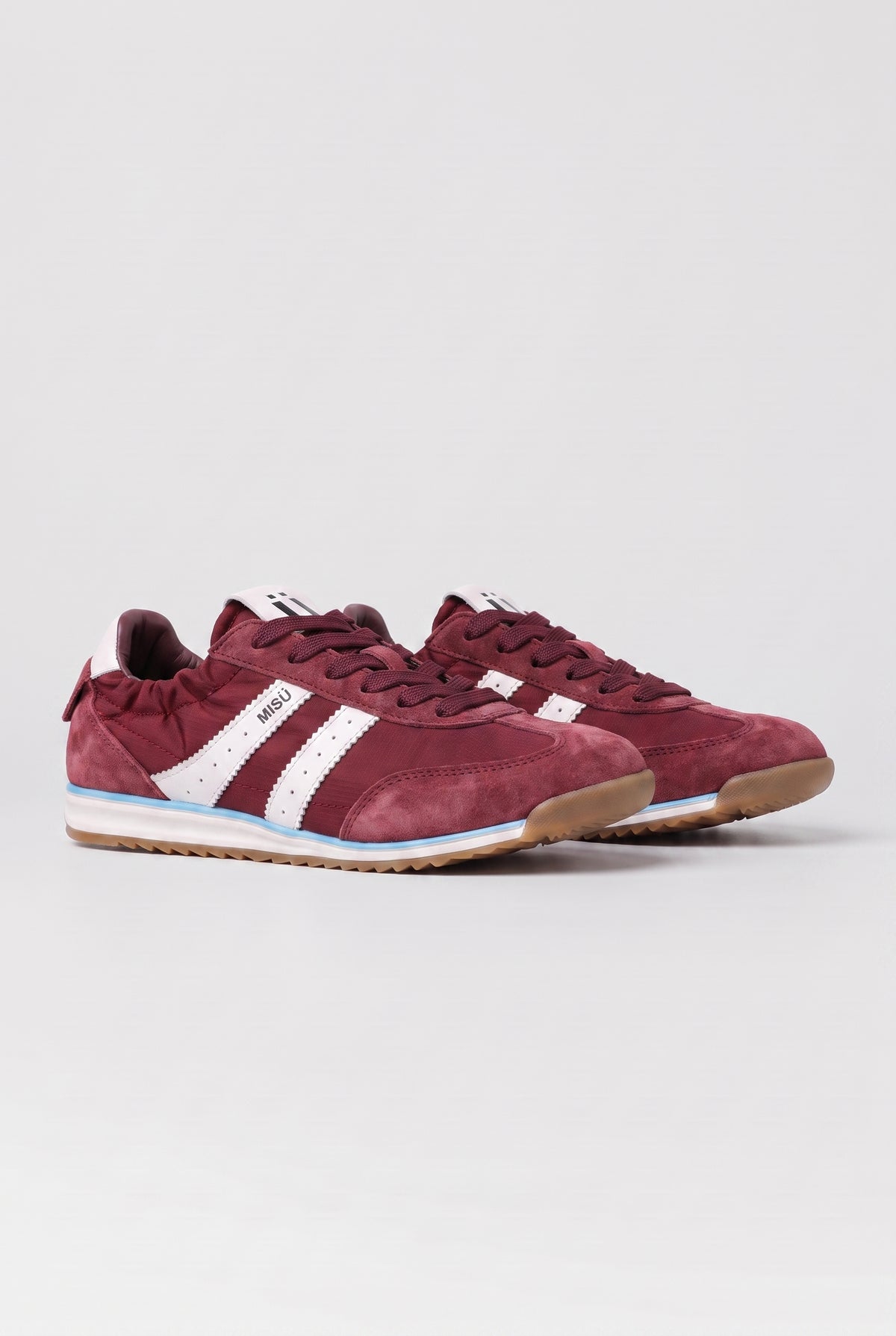 MISÜ 01 - Burgundy/White