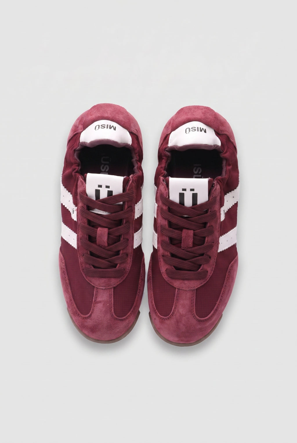 MISÜ 01 - Burgundy/White