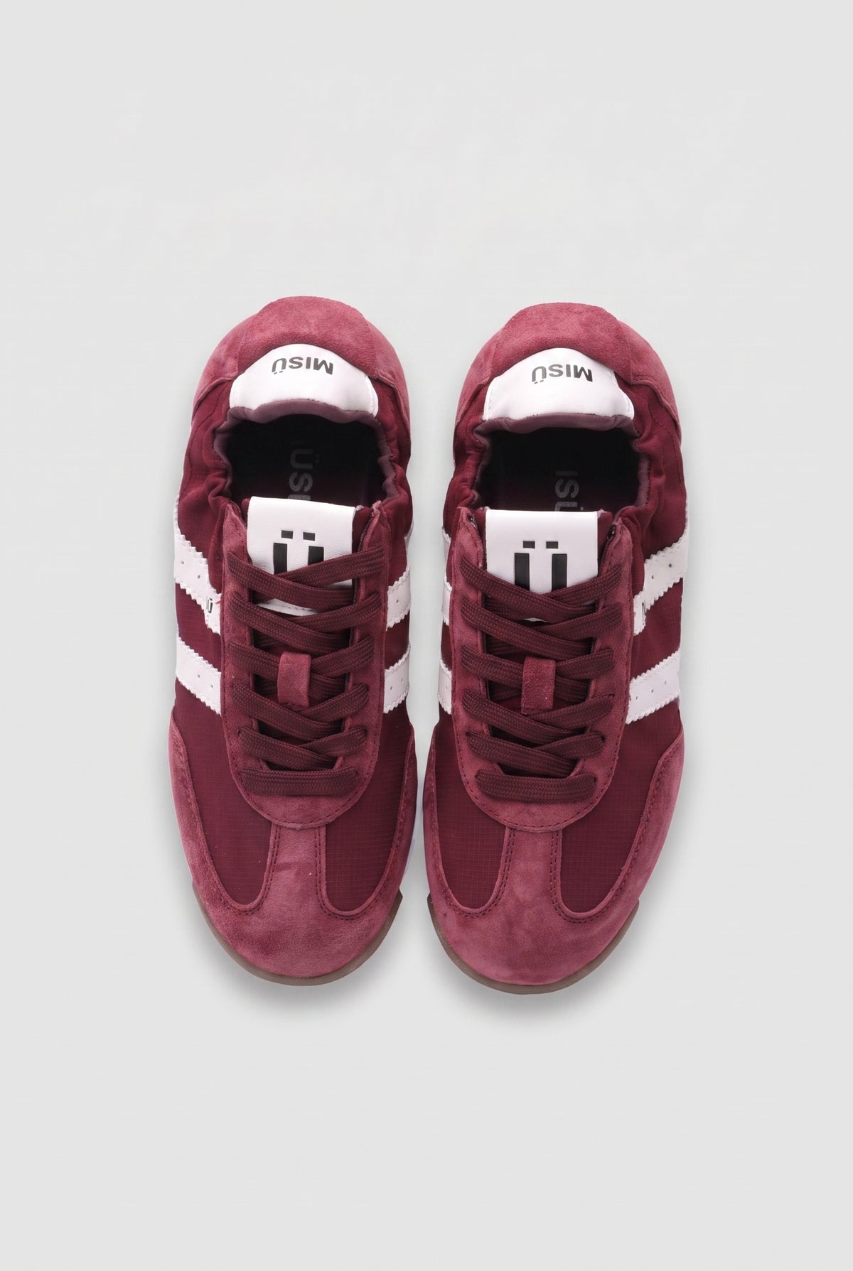 MISÜ 01 - Burgundy/White