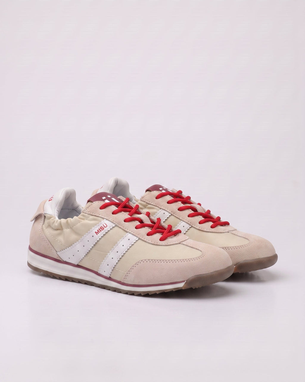 MISÜ 01 - Beige/Red